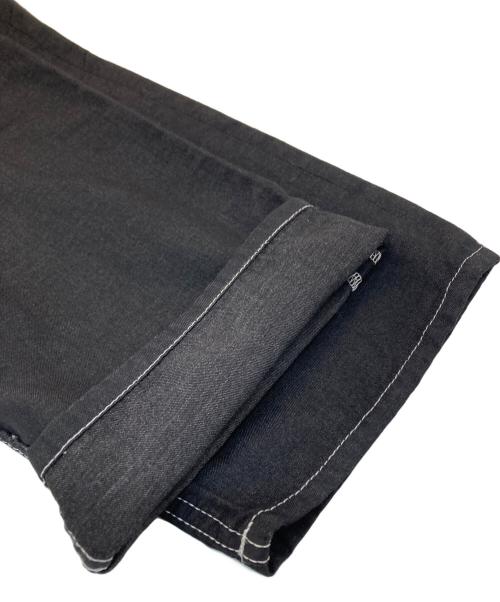 COMME des GARCONS HOMME DEUX（コムデギャルソン オム ドゥ）COMME des GARCONS HOMME DEUX (コムデギャルソン オム ドゥ) ガーメントダイストレートパンツ ブラック サイズ:Mの古着・服飾アイテム