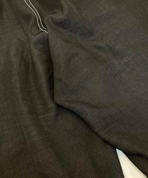 COMME des GARCONS HOMME DEUX（コムデギャルソン オム ドゥ）COMME des GARCONS HOMME DEUX (コムデギャルソン オム ドゥ) ガーメントダイストレートパンツ ブラック サイズ:Mの古着・服飾アイテム