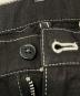 中古・古着 COMME des GARCONS HOMME DEUX (コムデギャルソン オム ドゥ) ガーメントダイストレートパンツ ブラック サイズ:M：15000円