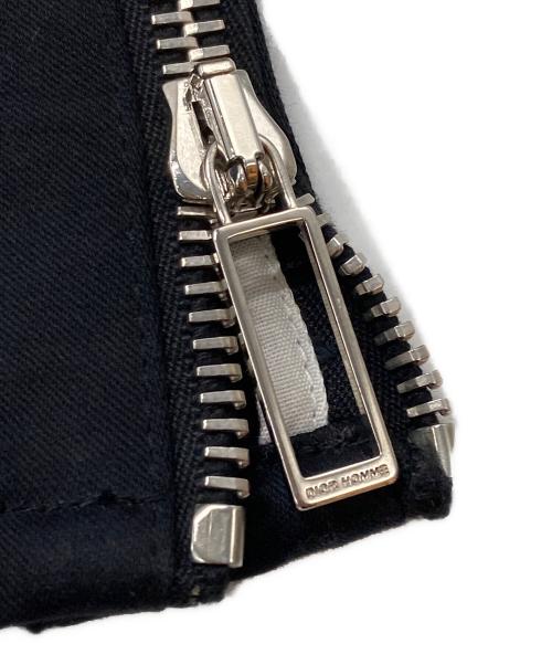 DIOR HOMME（ディオール オム）DIOR HOMME (ディオール オム) ジップスキニーデニムパンツ ブラック サイズ: 68.5cm(W27)の古着・服飾アイテム