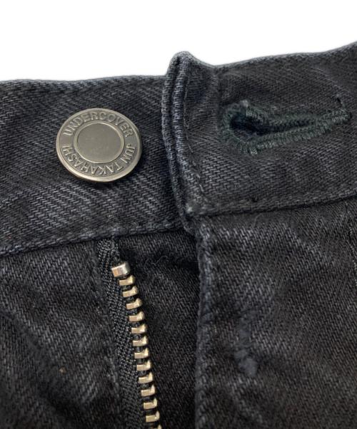 UNDERCOVER（アンダーカバー）UNDERCOVER (アンダーカバー) 切替スキニーパンツ ブラック サイズ:2の古着・服飾アイテム