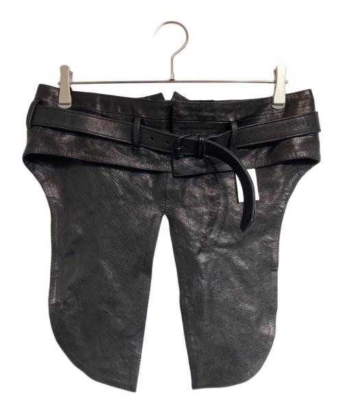 NEIL BARRETT（ニールバレット）NEIL BARRETT (ニールバレット) レザーウエストベルト ブラウン サイズ:不明の古着・服飾アイテム