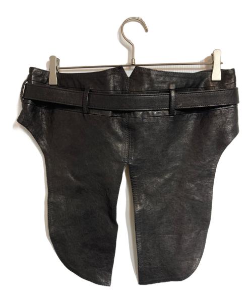 NEIL BARRETT（ニールバレット）NEIL BARRETT (ニールバレット) レザーウエストベルト ブラウン サイズ:不明の古着・服飾アイテム