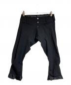 NEMETHネメス）の古着「立体裁断パンツ」｜ブラック