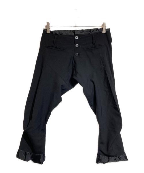 NEMETH（ネメス）NEMETH (ネメス) 立体裁断パンツ ブラック サイズ:Mの古着・服飾アイテム