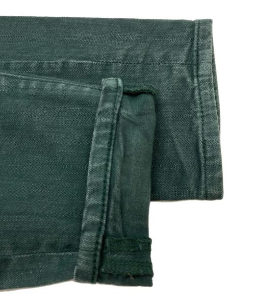 UNDERCOVER（アンダーカバー）UNDERCOVER (アンダーカバー) Joy Division (ジョイディビジョン) デニムパンツ グリーン サイズ:2の古着・服飾アイテム
