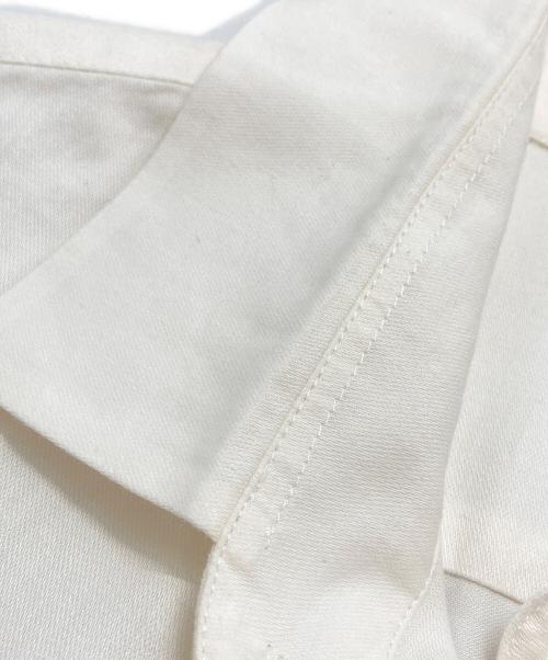 ANN DEMEULEMEESTER（アンドゥムルメステール）ANN DEMEULEMEESTER (アンドゥムルメステール) グラデーションロングシャツ ホワイト サイズ:XXSの古着・服飾アイテム