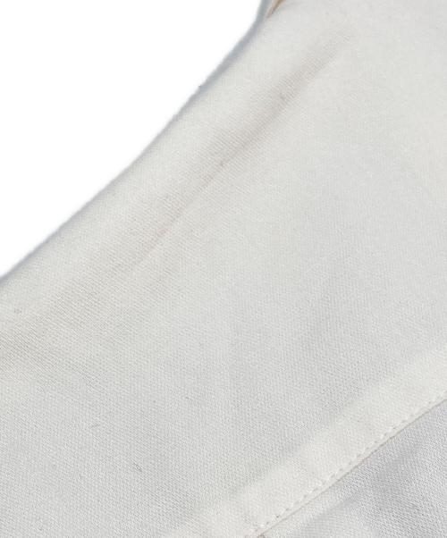 ANN DEMEULEMEESTER（アンドゥムルメステール）ANN DEMEULEMEESTER (アンドゥムルメステール) グラデーションロングシャツ ホワイト サイズ:XXSの古着・服飾アイテム