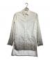 ANN DEMEULEMEESTER（アンドゥムルメステール）の古着「グラデーションロングシャツ」｜ホワイト