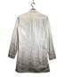 ANN DEMEULEMEESTER (アンドゥムルメステール) グラデーションロングシャツ ホワイト サイズ:XXS：12000円