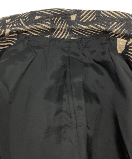 NEMETH（ネメス）NEMETH (ネメス) ロープ柄立体裁断ジャケット ブラウン サイズ:Sの古着・服飾アイテム