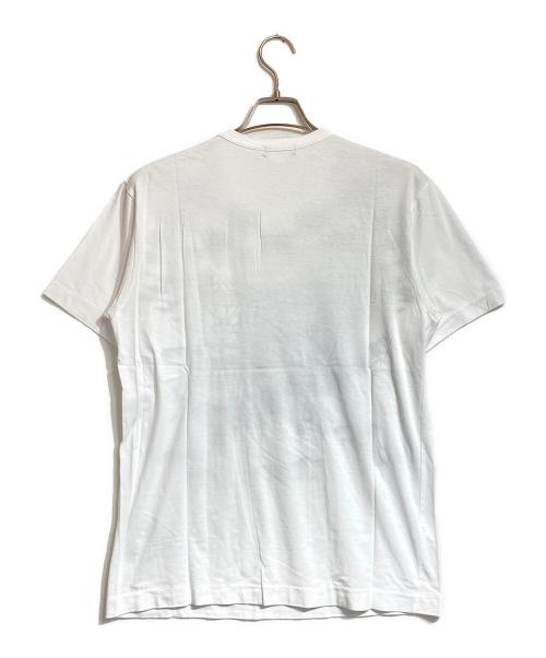COMME des GARCONS HOMME PLUS（コムデギャルソンオムプリュス）COMME des GARCONS HOMME PLUS (コムデギャルソンオムプリュス) だまし絵Tee ホワイト サイズ:Sの古着・服飾アイテム