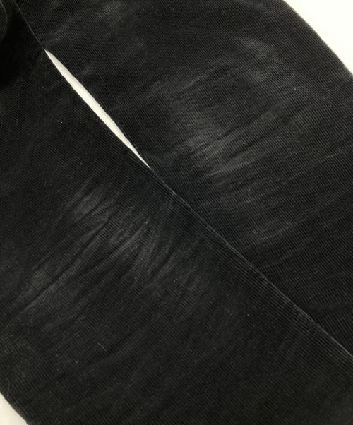 DIOR HOMME（ディオール オム）DIOR HOMME (ディオール オム) リペア加工コーデュロイパンツ ブラック サイズ:27の古着・服飾アイテム