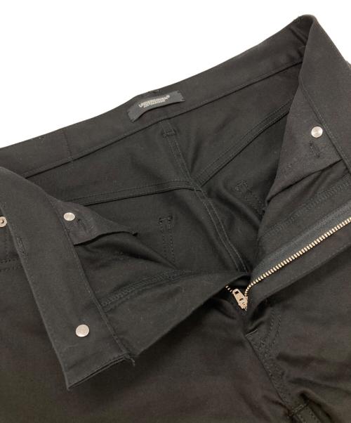 UNDERCOVER（アンダーカバー）UNDERCOVER (アンダーカバー) ラインストーンデニム ブラック サイズ:2の古着・服飾アイテム