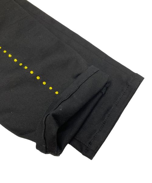 UNDERCOVER（アンダーカバー）UNDERCOVER (アンダーカバー) ラインストーンデニム ブラック サイズ:2の古着・服飾アイテム