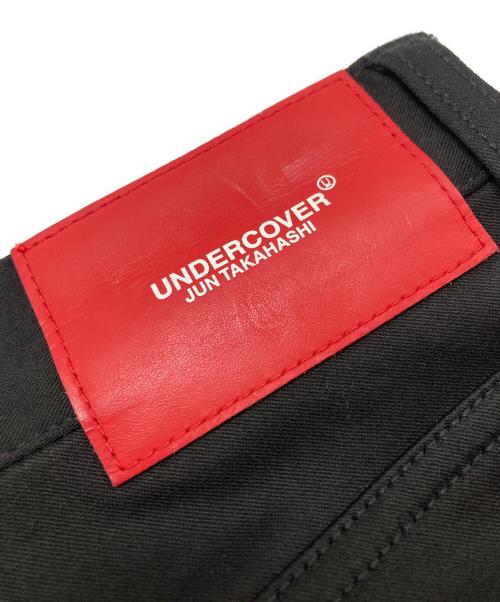 UNDERCOVER（アンダーカバー）UNDERCOVER (アンダーカバー) ラインストーンデニム ブラック サイズ:2の古着・服飾アイテム