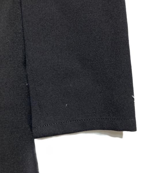 yohji yamamoto+noir（ヨウジヤマモトプリュスノアール）yohji yamamoto+Noir (ヨウジヤマモトプリュスノアール) GABARDINE F ZIP OPEN DRESS ブラック サイズ:1の古着・服飾アイテム