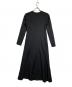 yohji yamamoto+Noir (ヨウジヤマモトプリュスノアール) GABARDINE F ZIP OPEN DRESS ブラック サイズ:1：28000円