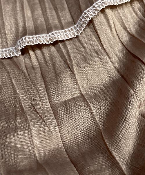 Y's（ワイズ）Y's (ワイズ) シアーシワ加工カットソー ベージュ サイズ:2の古着・服飾アイテム