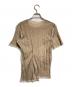 Y's (ワイズ) シアーシワ加工カットソー ベージュ サイズ:2：7000円