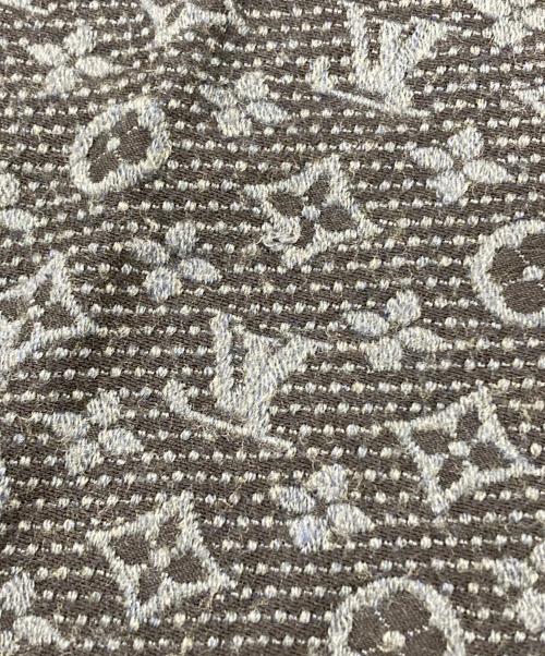 LOUIS VUITTON（ルイ ヴィトン）LOUIS VUITTON (ルイ ヴィトン) マフラー・モノグラム クラシック ネイビーの古着・服飾アイテム
