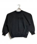 TTT MSWティー）の古着「ロゴスウェット」｜ブラック