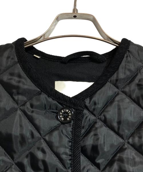 MACKINTOSH（マッキントッシュ）MACKINTOSH (マッキントッシュ) DULSIE EXキルティング パフスリーブ ロングコート ブラック サイズ:8の古着・服飾アイテム