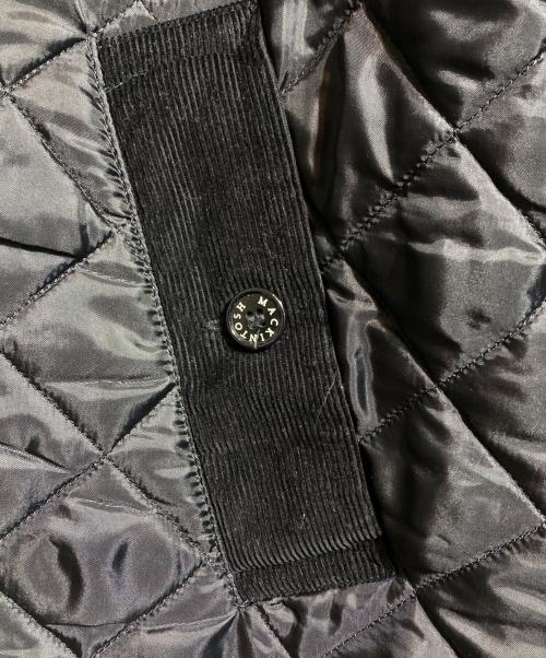 MACKINTOSH（マッキントッシュ）MACKINTOSH (マッキントッシュ) DULSIE EXキルティング パフスリーブ ロングコート ブラック サイズ:8の古着・服飾アイテム