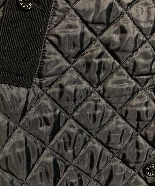 MACKINTOSH（マッキントッシュ）MACKINTOSH (マッキントッシュ) DULSIE EXキルティング パフスリーブ ロングコート ブラック サイズ:8の古着・服飾アイテム