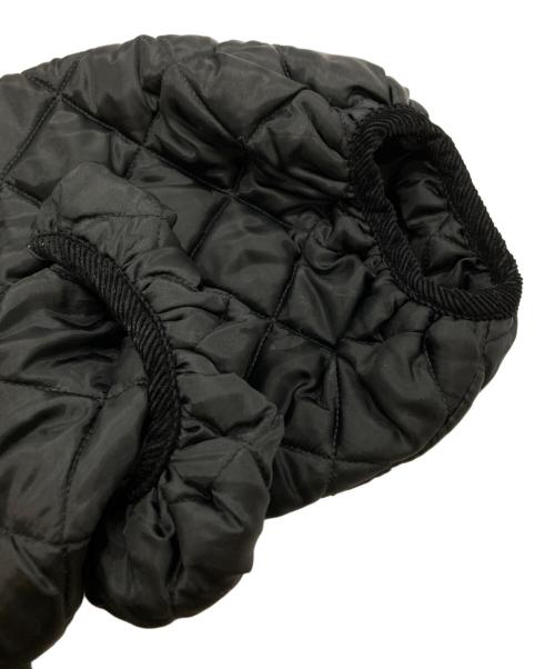 MACKINTOSH（マッキントッシュ）MACKINTOSH (マッキントッシュ) DULSIE EXキルティング パフスリーブ ロングコート ブラック サイズ:8の古着・服飾アイテム