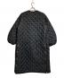 MACKINTOSH (マッキントッシュ) DULSIE EXキルティング パフスリーブ ロングコート ブラック サイズ:8：32000円