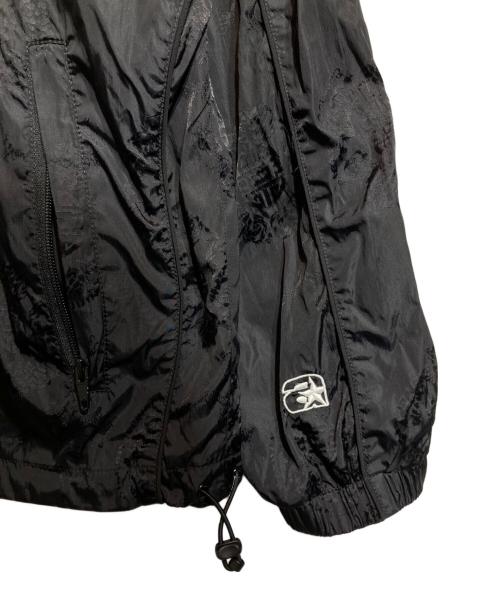 ALEXANDER WANG（アレキサンダー・ワン）ALEXANDER WANG (アレキサンダーワン) ナイロントラックジャケット ブラック×レッド サイズ:Mの古着・服飾アイテム