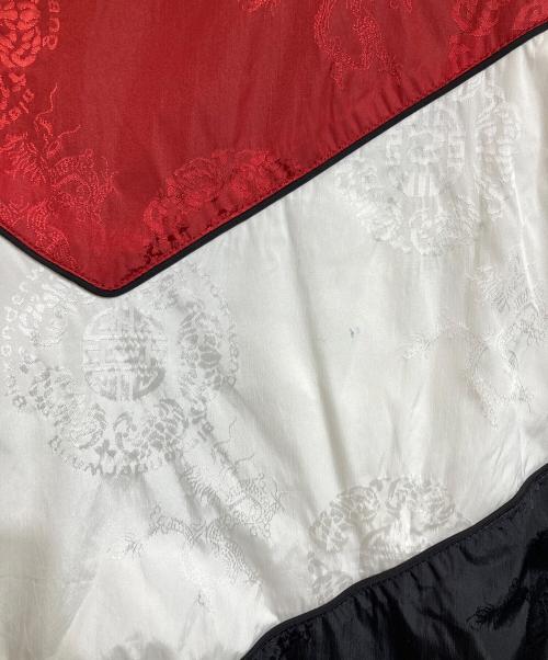 ALEXANDER WANG（アレキサンダー・ワン）ALEXANDER WANG (アレキサンダーワン) ナイロントラックジャケット ブラック×レッド サイズ:Mの古着・服飾アイテム