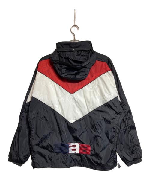 ALEXANDER WANG（アレキサンダー・ワン）ALEXANDER WANG (アレキサンダーワン) ナイロントラックジャケット ブラック×レッド サイズ:Mの古着・服飾アイテム