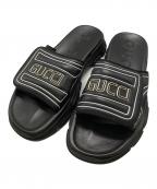 GUCCIグッチ）の古着「フラッシュトレックサンダル」｜ブラック