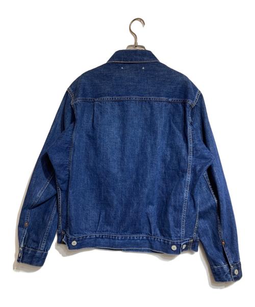 SCYEBASICS（サイベーシックス）SCYEBASICS (サイベーシックス) Selvedge Denim Used Wash Trucker Jacket 2 インディゴ サイズ:40の古着・服飾アイテム