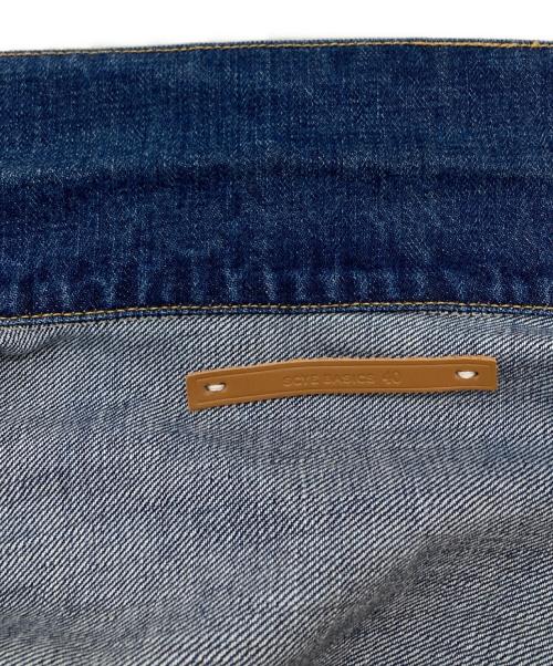 SCYEBASICS（サイベーシックス）SCYEBASICS (サイベーシックス) Selvedge Denim Used Wash Trucker Jacket 2 インディゴ サイズ:40の古着・服飾アイテム