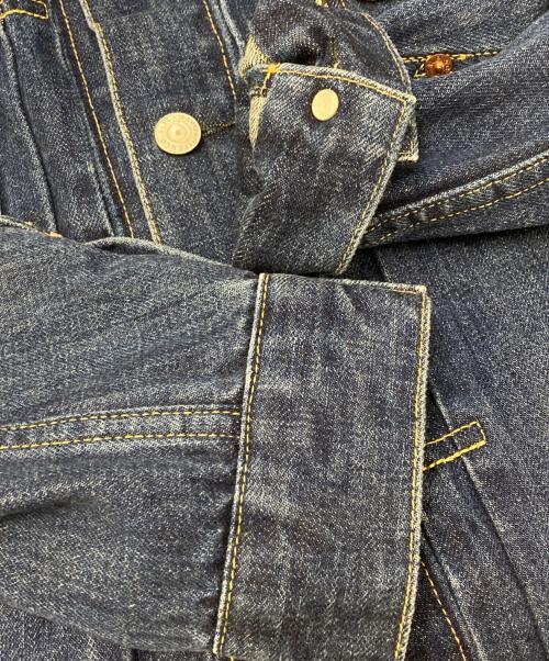 SCYEBASICS（サイベーシックス）SCYEBASICS (サイベーシックス) Selvedge Denim Used Wash Trucker Jacket 2 インディゴ サイズ:40の古着・服飾アイテム