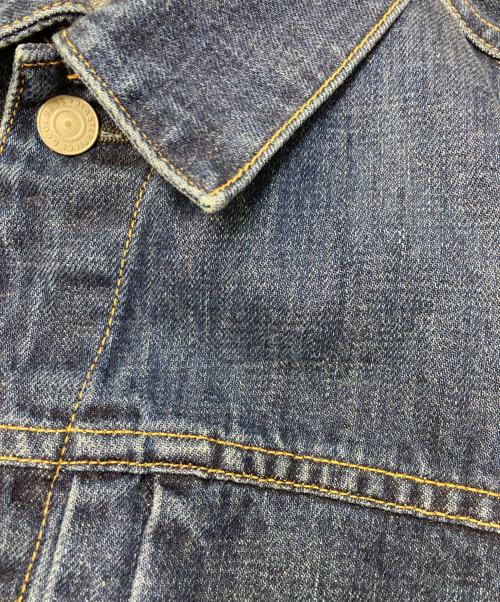 SCYEBASICS（サイベーシックス）SCYEBASICS (サイベーシックス) Selvedge Denim Used Wash Trucker Jacket 2 インディゴ サイズ:40の古着・服飾アイテム