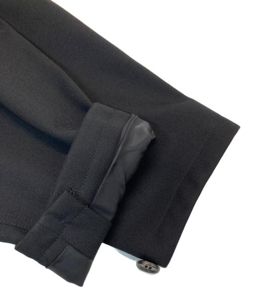 CABAN（キャバン）CABAN (キャバン) ウールギャバジン スタンドカラーコート ブラック サイズ:Mの古着・服飾アイテム