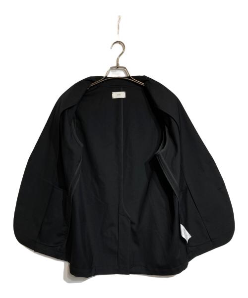 ATON（エイトン）ATON (エイトン) トロピカルウールテーラードジャケット ブラック サイズ:2の古着・服飾アイテム