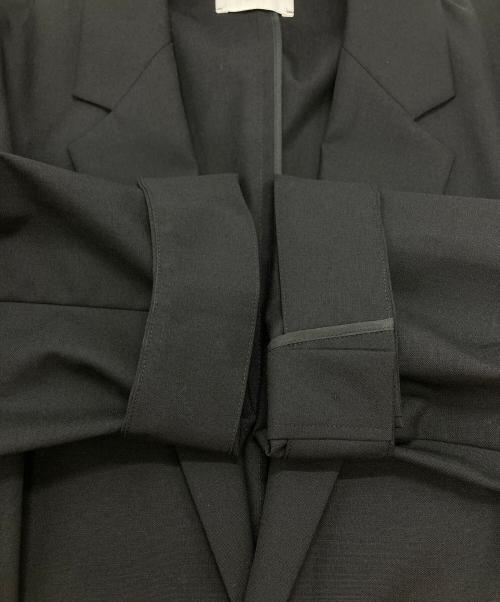 ATON（エイトン）ATON (エイトン) トロピカルウールテーラードジャケット ブラック サイズ:2の古着・服飾アイテム