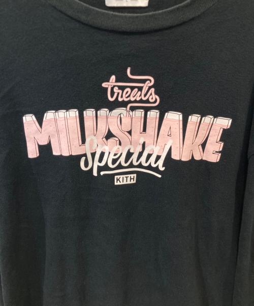KITH（キス）KITH (キス) MILK SHAKE SPECIAL Tee ブラック サイズ:Ｌの古着・服飾アイテム