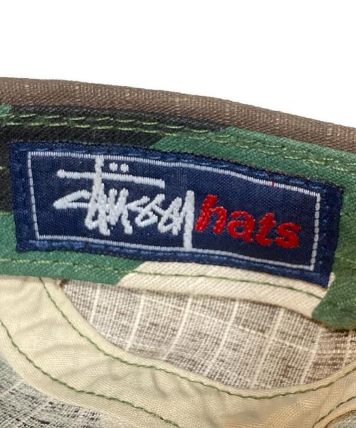 stussy（ステューシー）stussy (ステューシー) キャップ グリーンの古着・服飾アイテム
