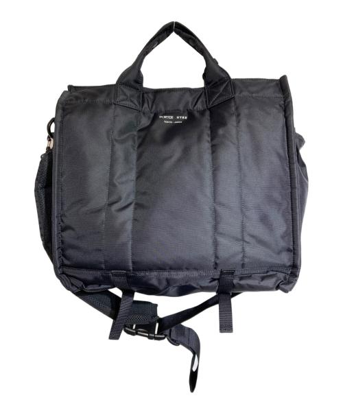 PORTER（ポーター）PORTER (ポーター) HYKE (ハイク) 2WAY TOTE BAG ブラックの古着・服飾アイテム