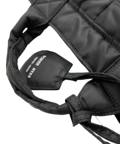 PORTER（ポーター）PORTER (ポーター) HYKE (ハイク) 2WAY TOTE BAG ブラックの古着・服飾アイテム