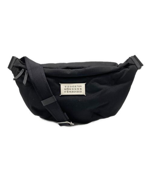 Maison Margiela（メゾンマルジェラ）Maison Margiela (メゾンマルジェラ) グラムスラム ベルトバッグ ブラックの古着・服飾アイテム