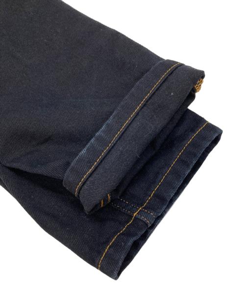 LOEWE（ロエベ）LOEWE (ロエベ) アナグラムポケットテーパードデニムパンツ インディゴ サイズ:34の古着・服飾アイテム