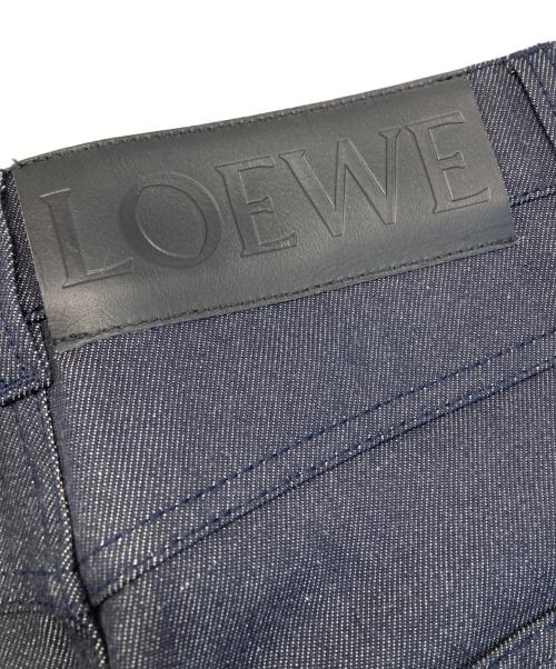 LOEWE（ロエベ）LOEWE (ロエベ) フィッシャーマンデニムパンツ インディゴ サイズ:32の古着・服飾アイテム