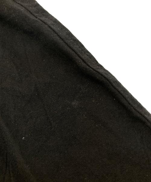 Y's（ワイズ）Y's (ワイズ) 20/- DENIM LAYERED PANTS ブラック サイズ:1の古着・服飾アイテム